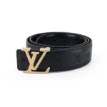 Elegant Black Leather Belt – Premium Craftsmanship - Image 2