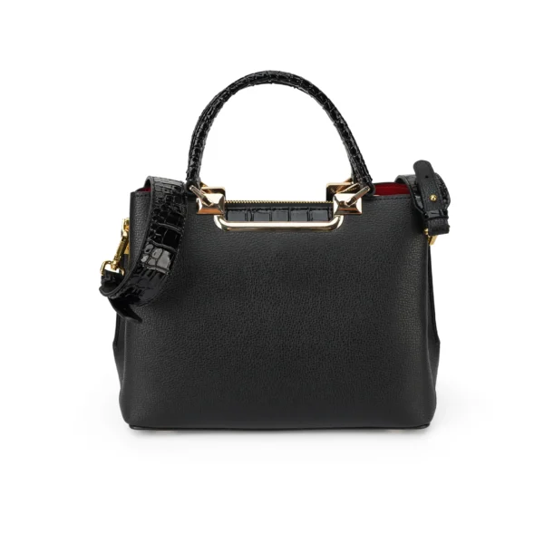 Luxury Black Handbag – Timeless Elegance & Functionality