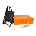 Premium Checkered Business Bag – Sleek & Professional - Image 2